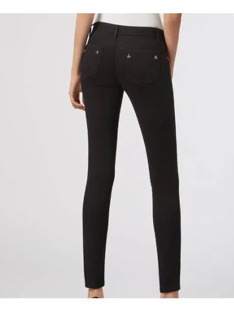 Blugi Philipp Plein S | Negru, Lungi, Denim - Image 3