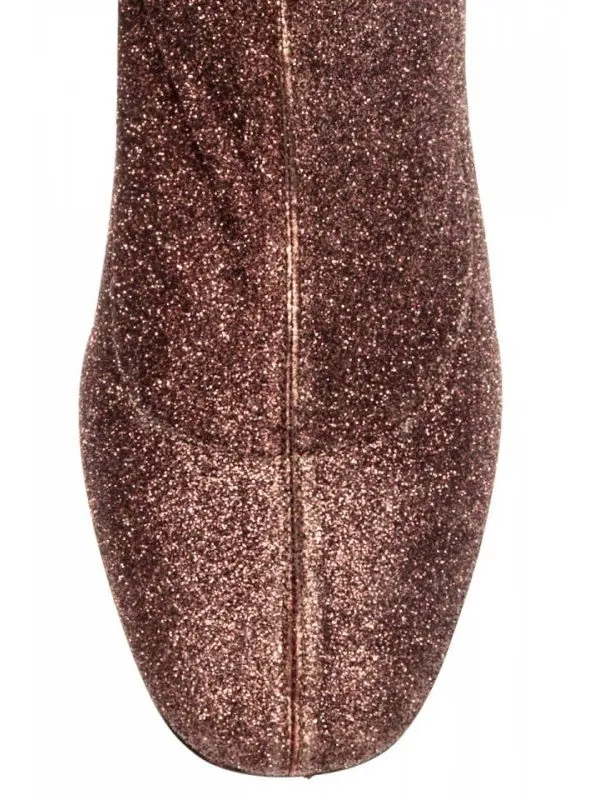 Cizme H&M EU 37 | Cărămiziu, Poliamidă - Image 4