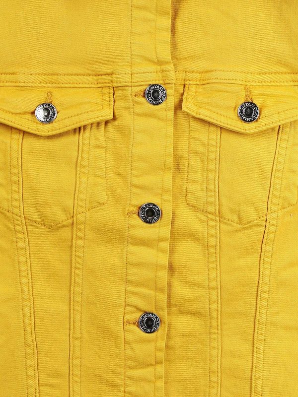 Geacă din denim Tom Tailor M | Galben, Fără glugă, Denim - Image 3
