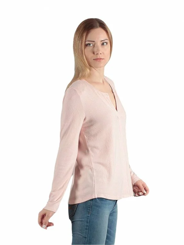 Pulover Tom Tailor L | Roz, Normal, Regular fit, Vâscoză