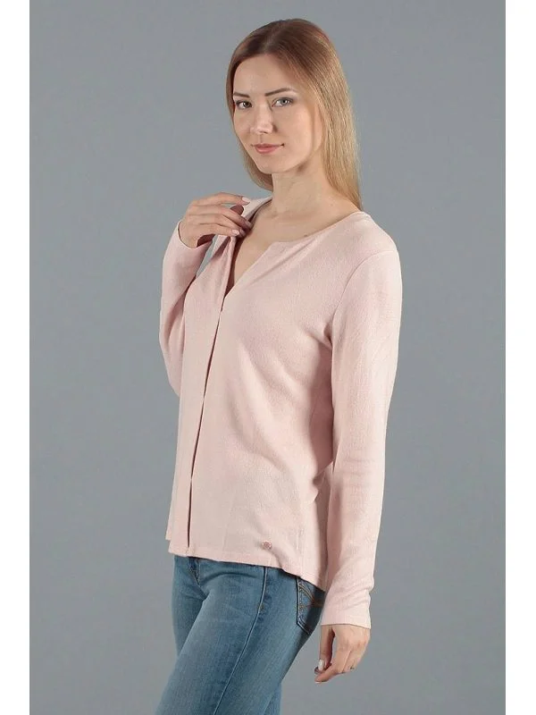 Pulover Tom Tailor L | Roz, Normal, Regular fit, Vâscoză - Image 4
