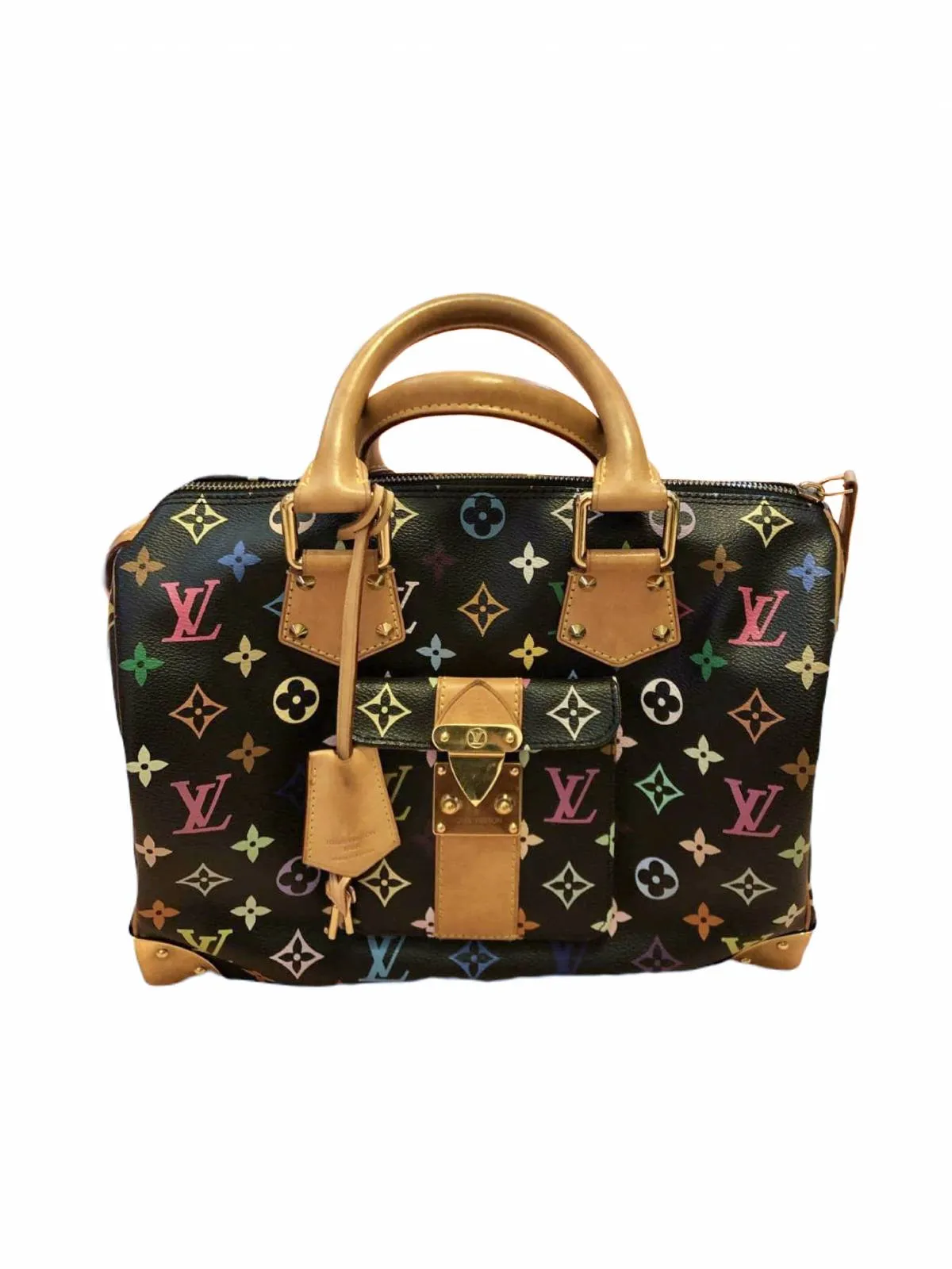 Geantă de mână Louis Vuitton | Negru, Piele naturală