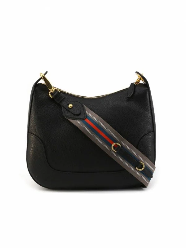 Geantă de umăr Prada | Negru, Piele naturală - Image 2