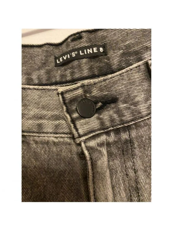 Blugi Levi's M | Gri, Lungi, Bumbac - Image 5