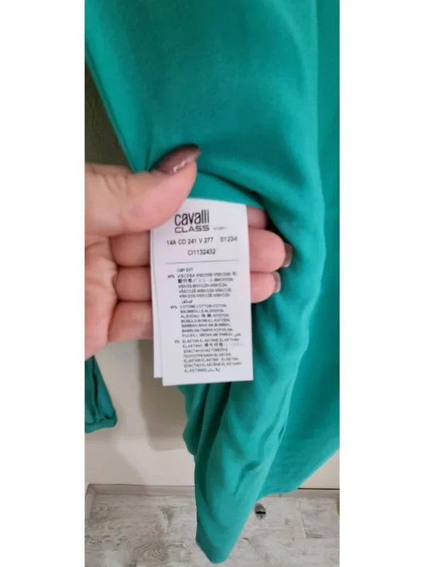 Rochie office Class Roberto Cavalli M | Turcoaz, Midi - Image 9