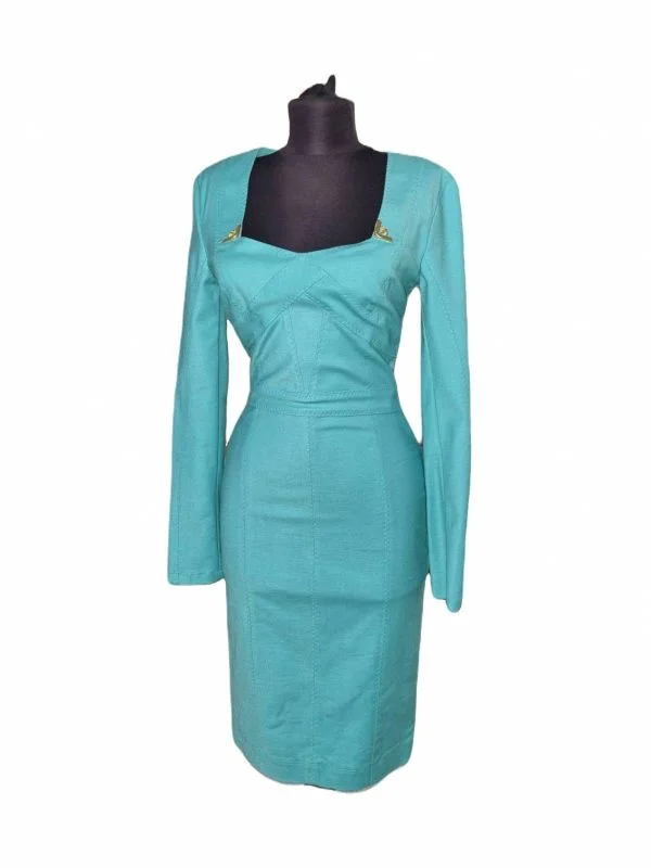Rochie office Class Roberto Cavalli M | Turcoaz, Midi