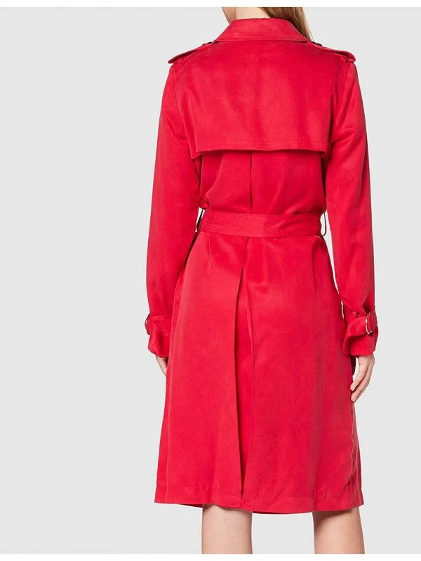 Trenci Tommy Hilfiger UK 6 | Roșu, Fără glugă - Image 2