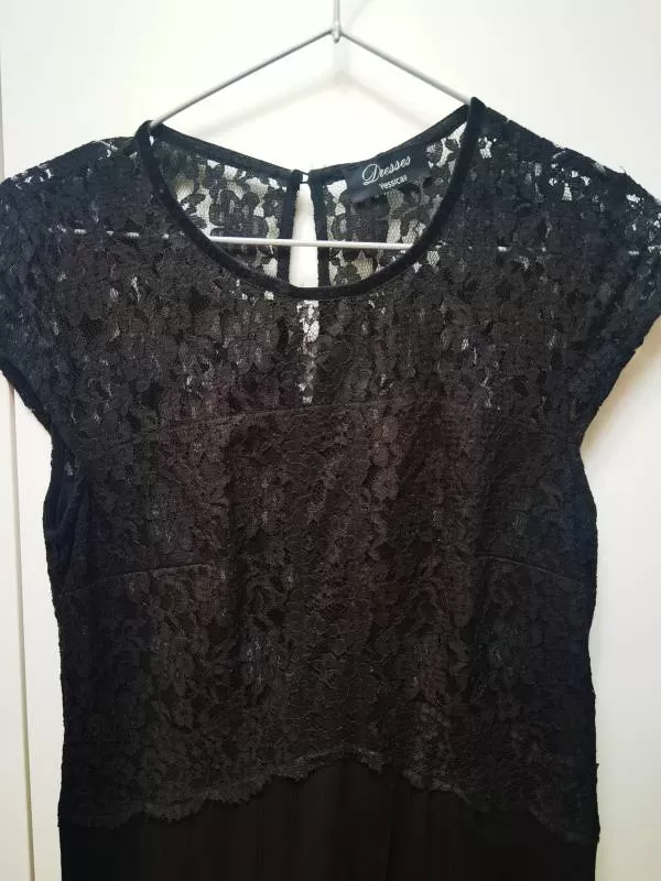 Rochie casual YESSICA EU 34 | Negru, Mini, Poliester - Image 4