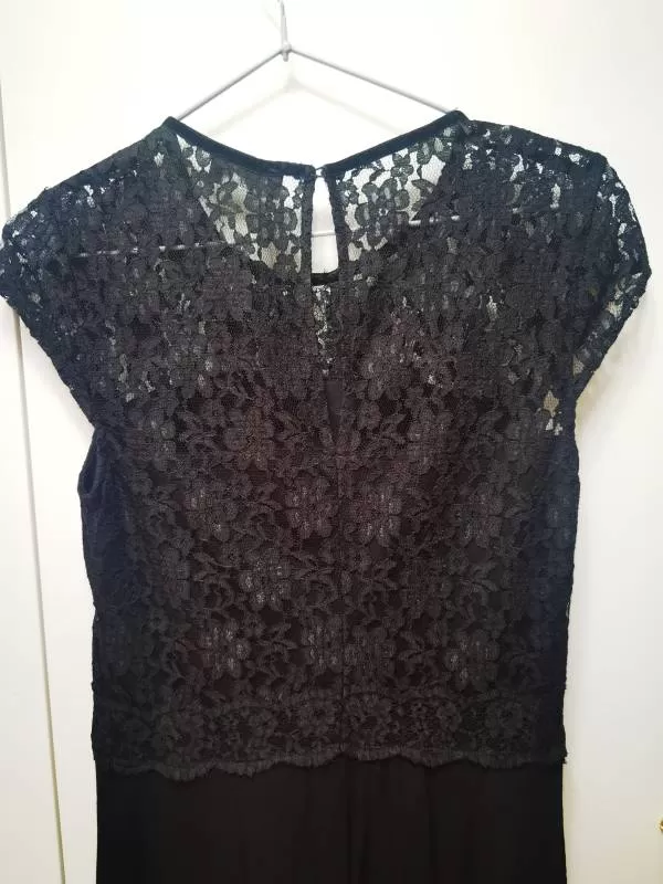 Rochie casual YESSICA EU 34 | Negru, Mini, Poliester - Image 5