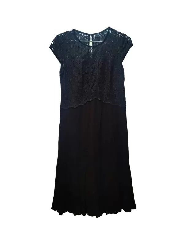 Rochie casual YESSICA EU 34 | Negru, Mini, Poliester