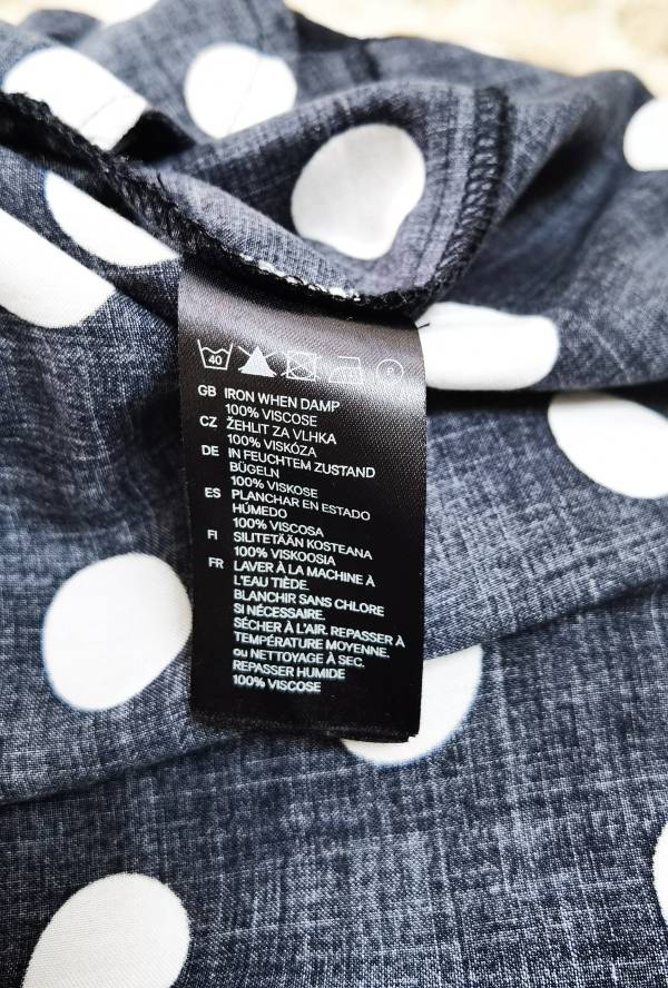 Rochie casual H&M EU 34 | Negru, Mini, Vâscoză - Image 6