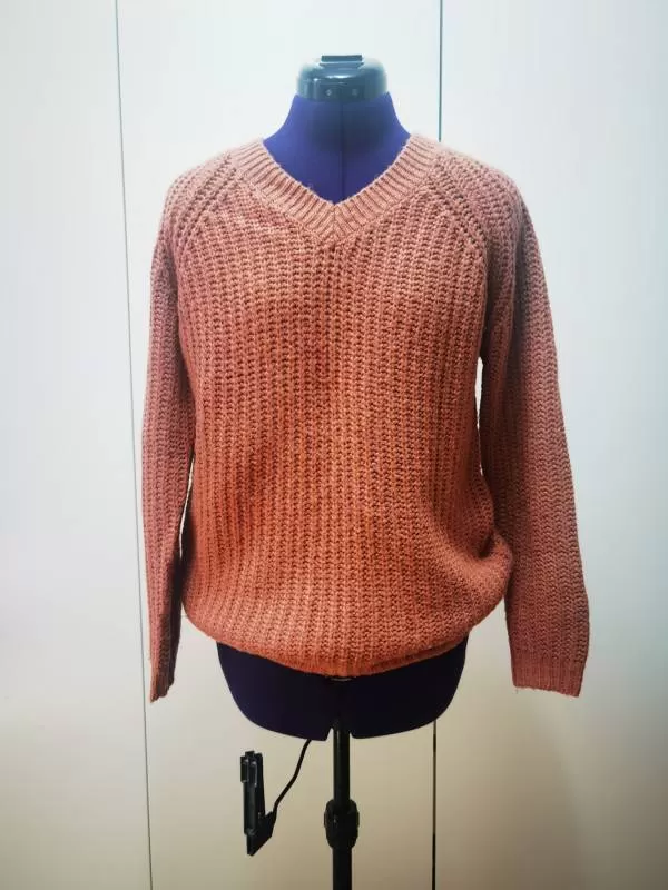 Pulover CROPP S | Cărămiziu, Normal, Regular fit, Acrilic - Image 2