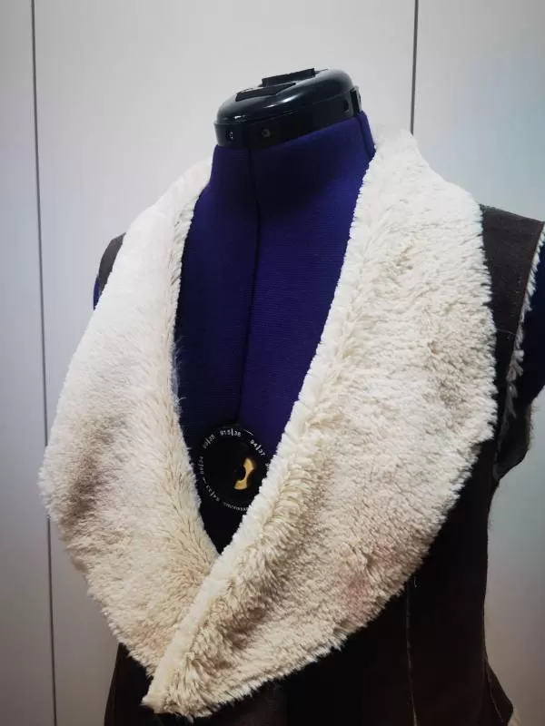 Vestă DENIM CO EU 38 | Maro, Fără glugă, Poliester - Image 4