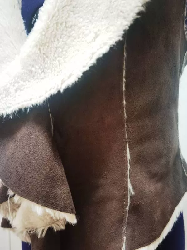 Vestă DENIM CO EU 38 | Maro, Fără glugă, Poliester - Image 5