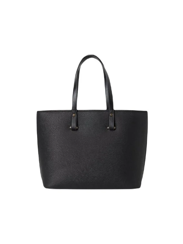 Geantă de mână H&M | Negru, Poliuretan