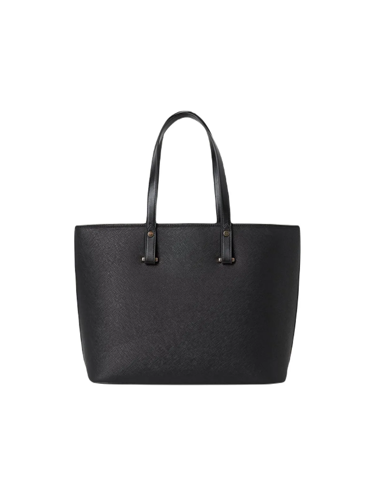 Geantă de mână H&M | Negru, Poliuretan