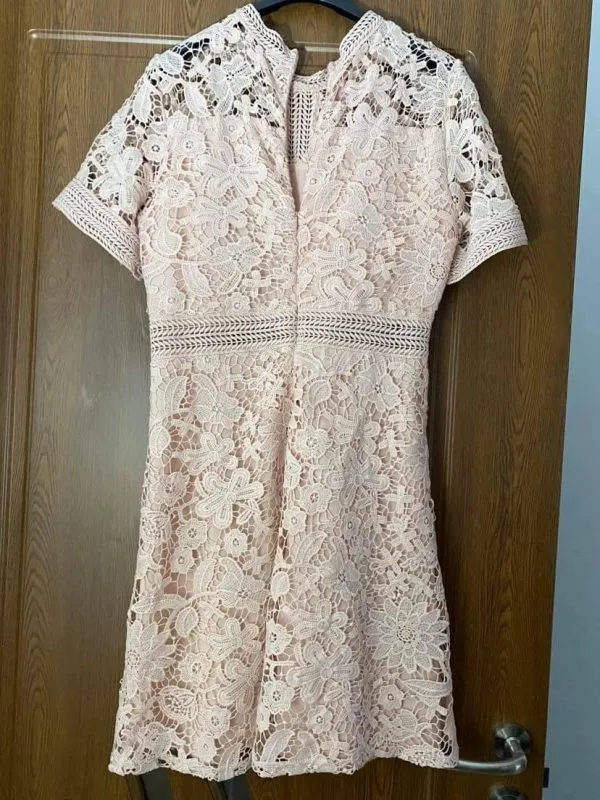 Rochie casual HOUSE BRAND S | Roz, Mini, Poliester - Image 4