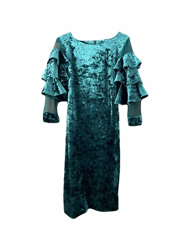 Rochie de seară ZOLA EU 38 | Verde, Mini