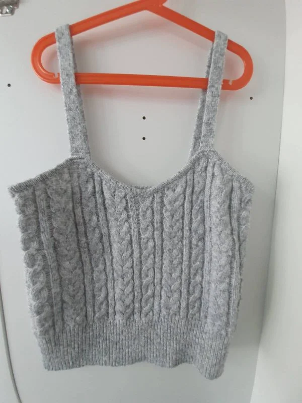 Pulover OYSHO M | Gri, Normal, Regular fit, Poliester - Image 4