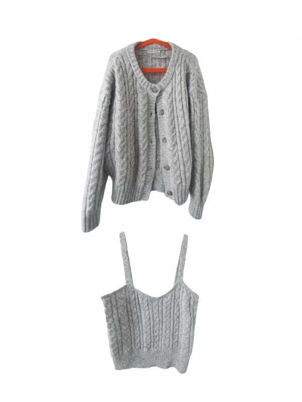 Pulover OYSHO M | Gri, Normal, Regular fit, Poliester