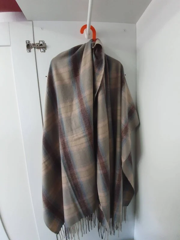 Fular BLENDED CASHMERE | Roz, Cașmir - Image 3