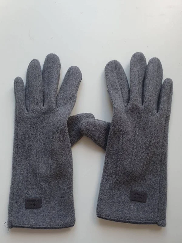 Mănuși BLENDED CASHMERE | Gri, Cașmir - Image 2