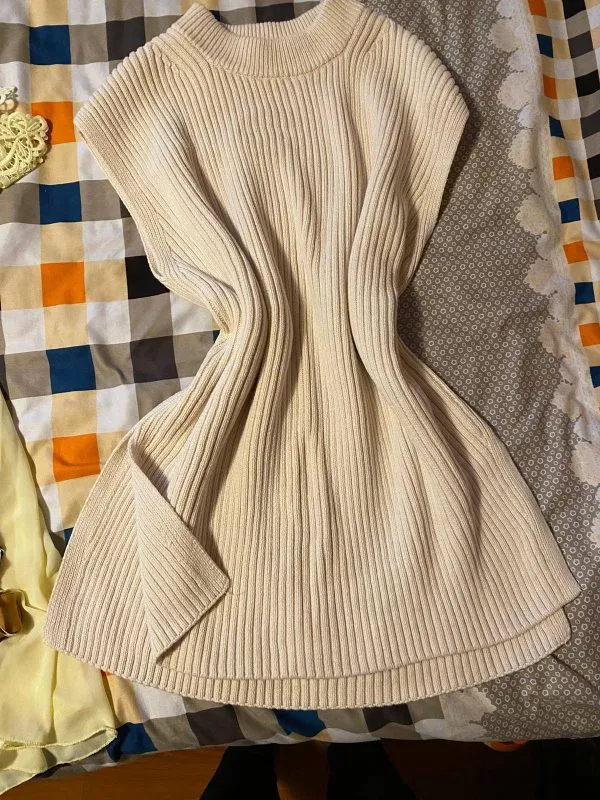 Vestă H&M M | Bej, Bumbac - Image 6