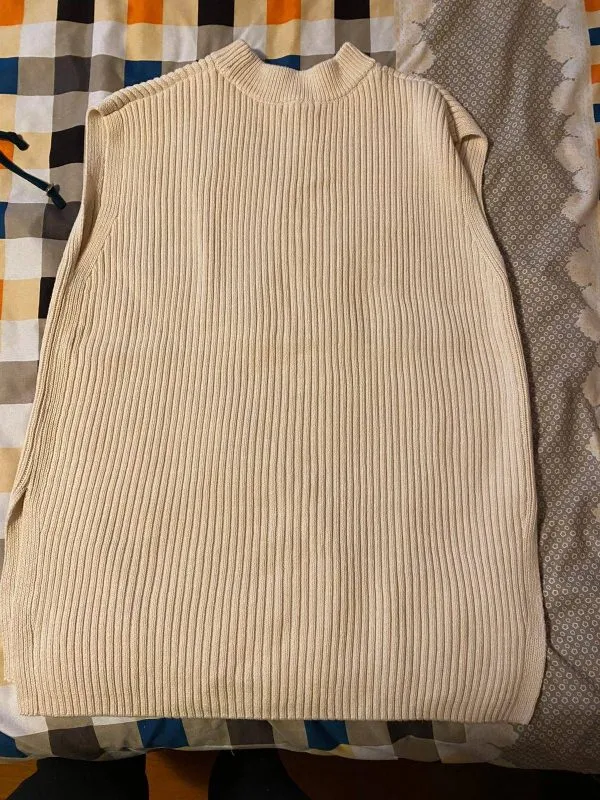 Vestă H&M M | Bej, Bumbac - Image 8