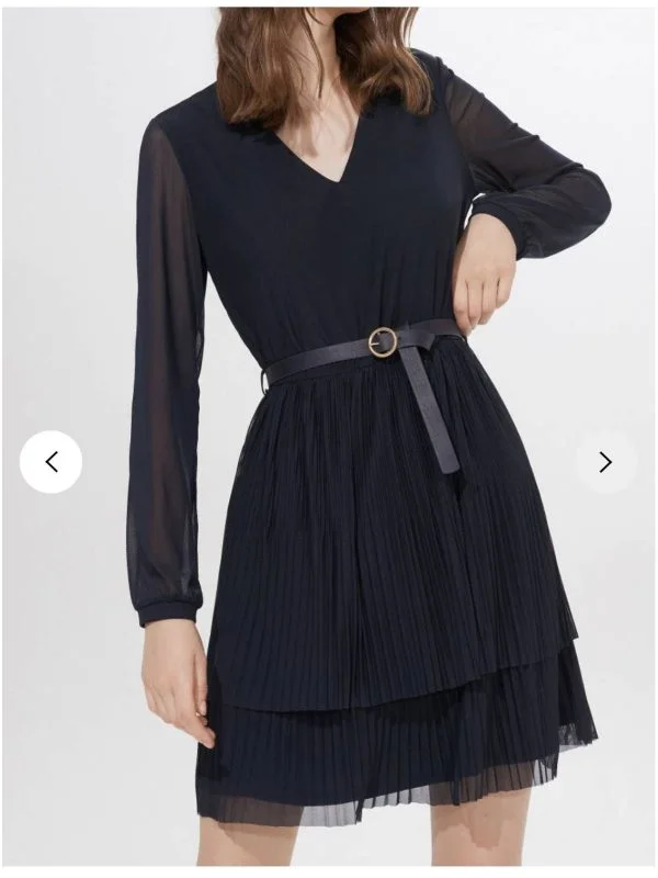 Rochie casual Mohito XS | Negru, Mini, Poliester - Image 2