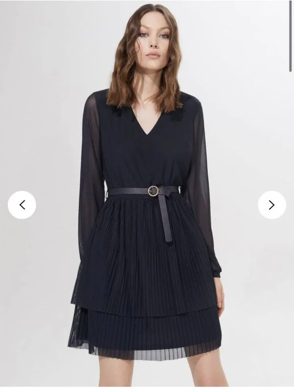 Rochie casual Mohito XS | Negru, Mini, Poliester - Image 4