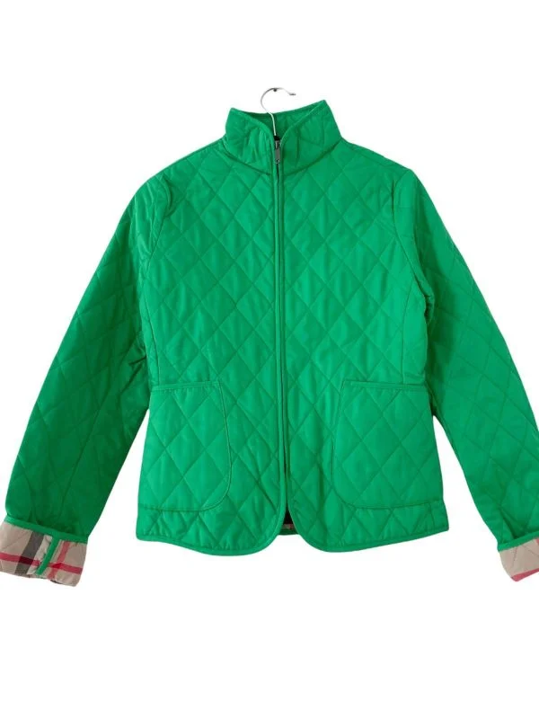 Jachetă Burberry S | Verde, Fără glugă, Poliester - Image 2
