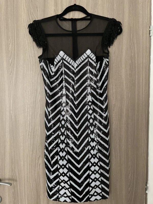 Rochie de seară Guess XS | Negru, Mini, Poliester - Image 2