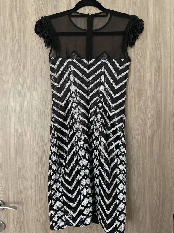Rochie de seară Guess XS | Negru, Mini, Poliester - Image 3
