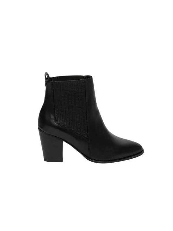Ghete CLARKS EU 39 | Negru, Piele naturală