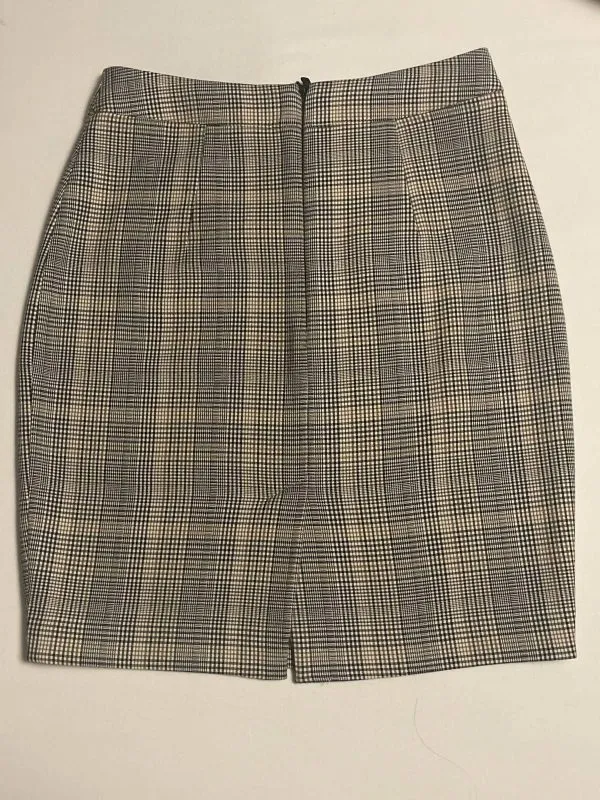 Fustă H&M EU 34 | Gri, Mini, Vâscoză - Image 3