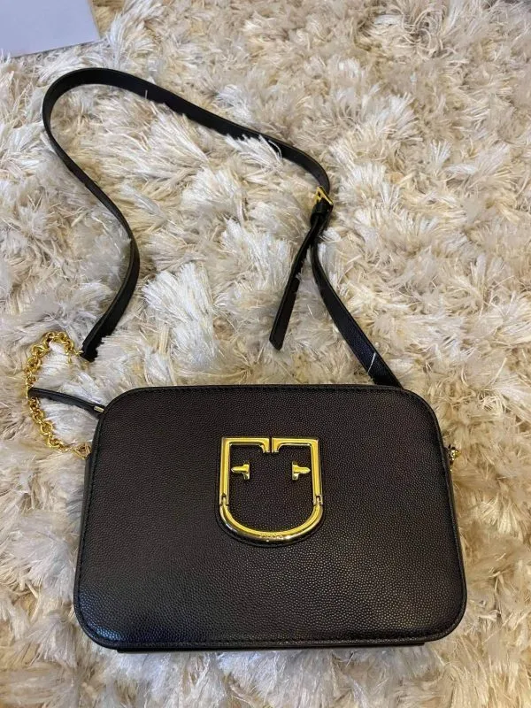 Geantă de umăr Furla | Negru, Piele naturală - Image 3