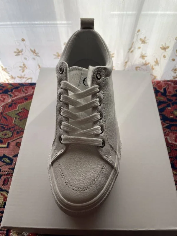 Sneakers Calvin Klein EU 39 | Alb, Piele naturală - Image 7