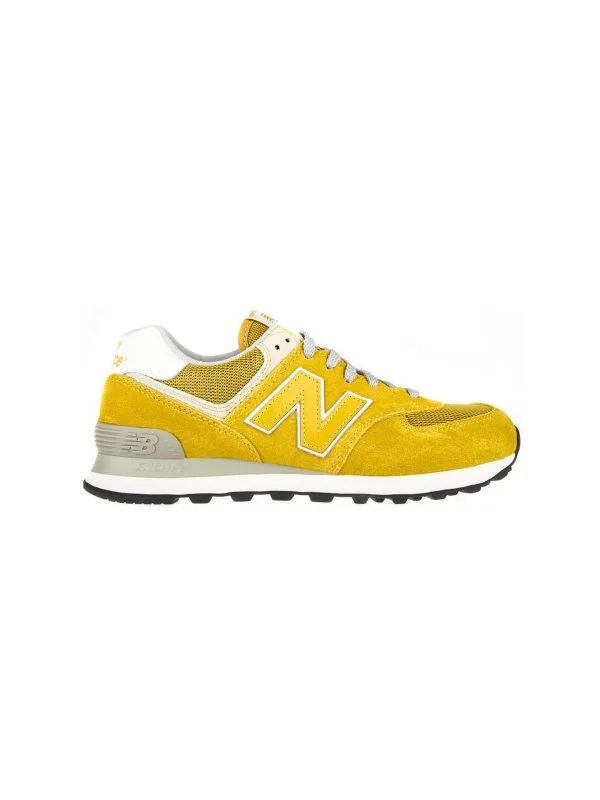 Sneakers New Balance EU 40.5 | Galben, Piele naturală