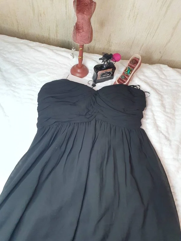 Rochie de seară Vero Moda L | Negru, Midi, Poliester - Image 2