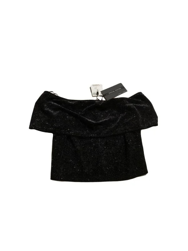 Bluză Bershka L | Negru, Normal, Poliester