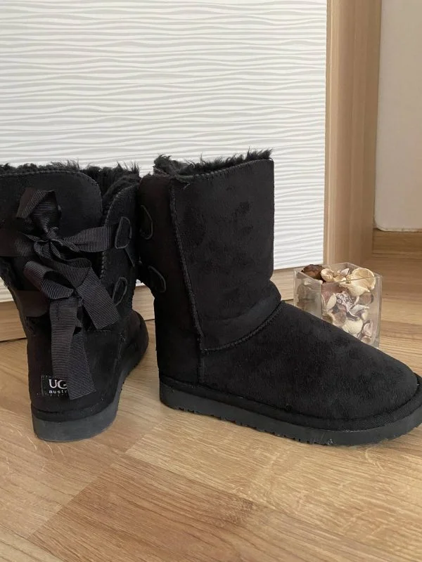 Cizme UGG EU 36 | Negru, Piele ecologică - Image 2