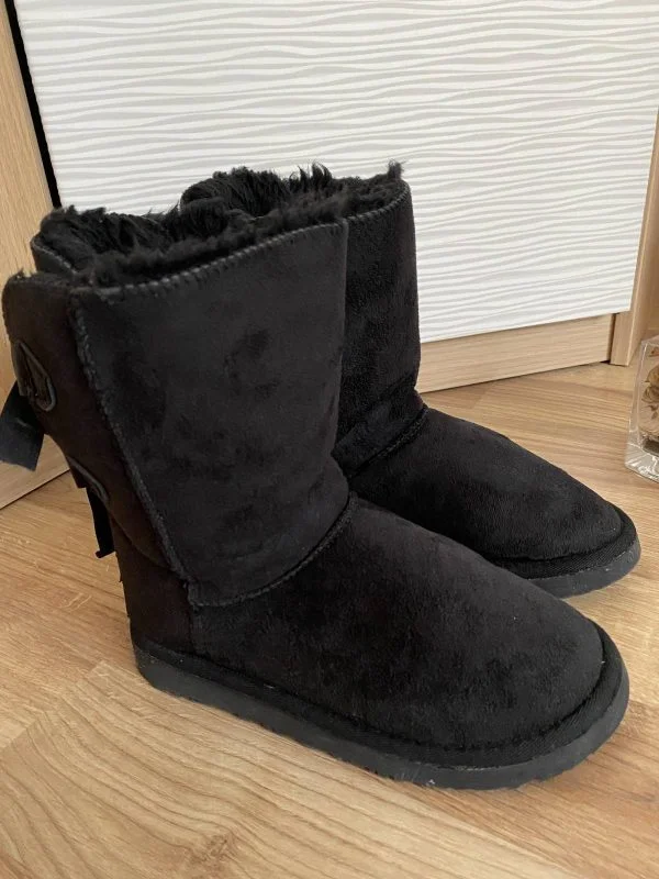 Cizme UGG EU 36 | Negru, Piele ecologică - Image 5
