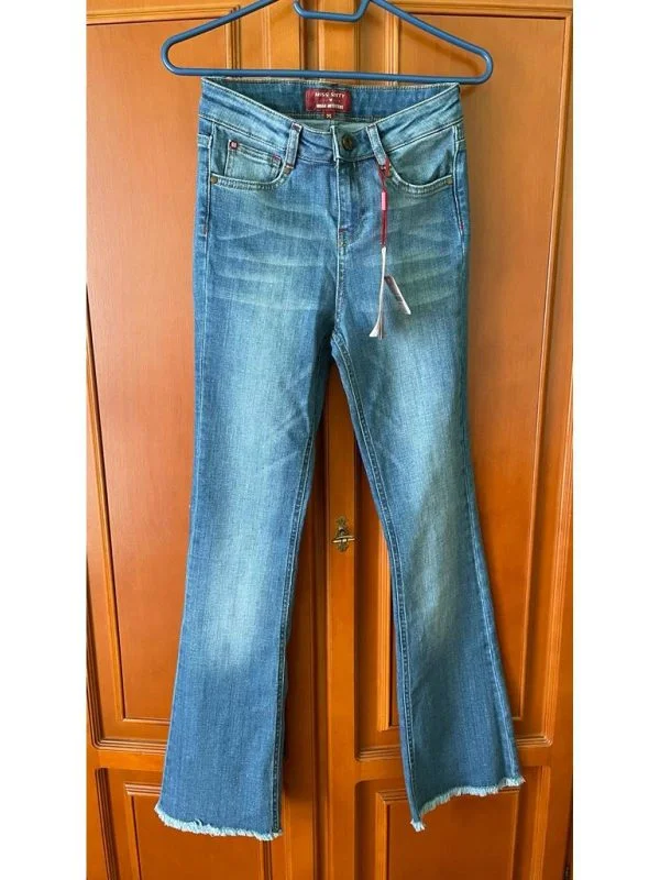 Blugi Miss Sixty XS | Albastru, Lungi, Denim - Image 5