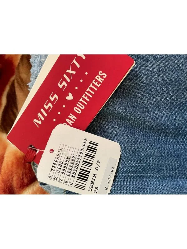Blugi Miss Sixty XS | Albastru, Lungi, Denim - Image 4