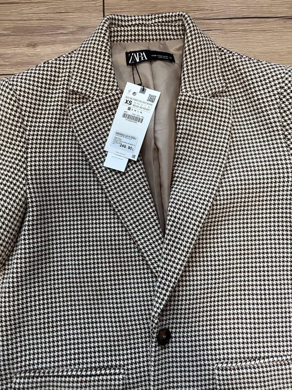 Sacou Zara XS | Crem, Normal, Bumbac - Image 6