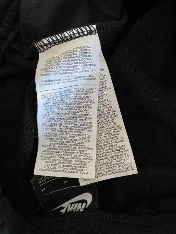 Colanți sport Nike M | Negru, Bumbac - Image 9