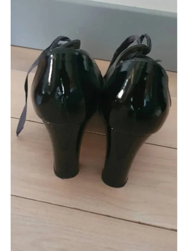 Pantofi cu toc înalt SALVATORE FERRAGAMO EU 38 | Negru, Piele naturală - Image 3