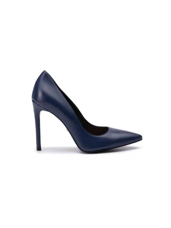 Pantofi cu toc înalt GINO ROSSI EU 37 | Albastru, Piele naturală
