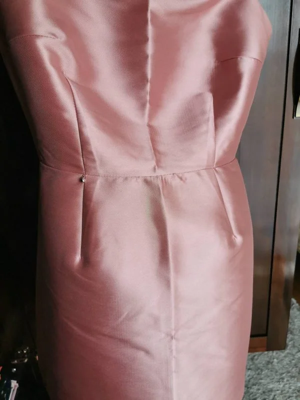 Rochie de seară Poema EU 38 | Roz, Mini, Poliester - Image 5