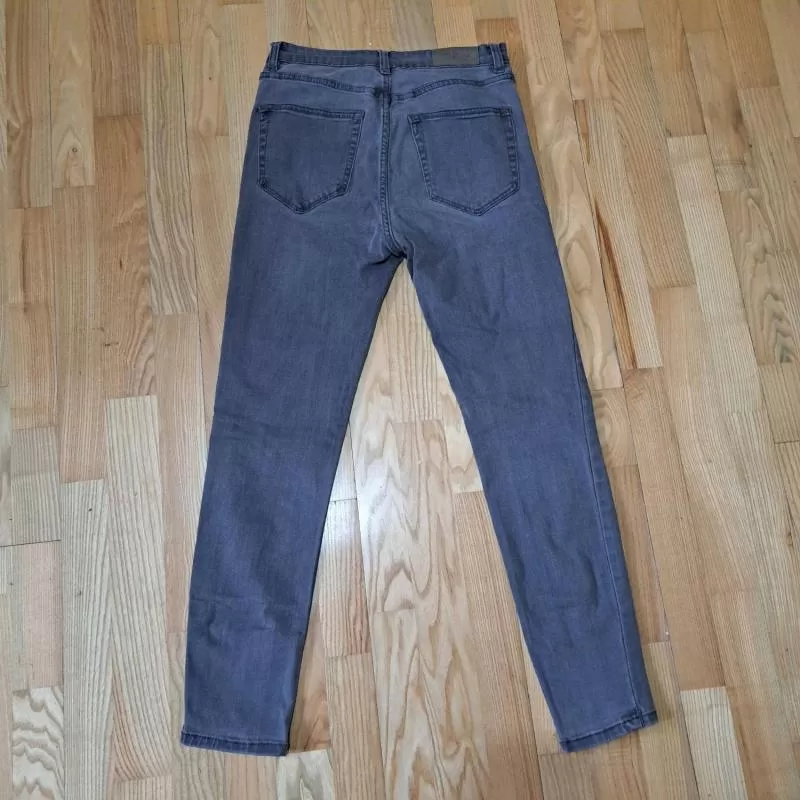 Blugi Pull&Bear XS | Gri, Lungi - Image 3